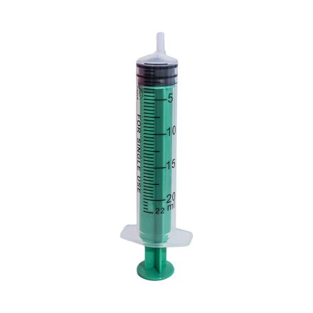 dicoNEX 20 ml egyszer használatos 3 részes fecskendő, Luer - (50 db / doboz)