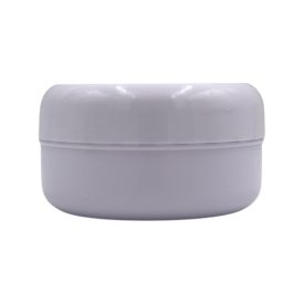 150 ml (PP) fehér tégely szemből