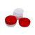 40 ml White - red jar (PP) - 50 pcs / pack