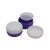 40 ml Purple - white golden striped jar (PP) - 50 pcs / pack
