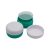 40 ml Dark green - white jar (PP) - 50 pcs / pack