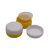 40 ml Lemon yellow - white jar (PP) - 50 pcs / pack