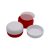40 ml Red - white jar (PP) - 50 pcs / pack