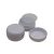 40 ml White - white gold striped plastic jar (PS) - 50 pcs / pack