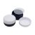 40 ml Navy blue - white plastic jar (PS) - 50 pcs / pack