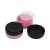 40 ml Pearl pink - black plastic jar (PS) - 50 pcs / pack