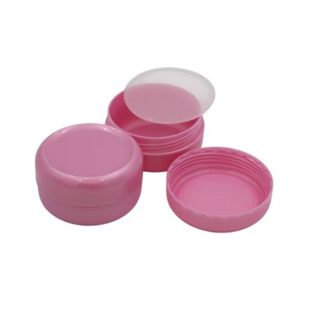 40 ml Pearl pink plastic jar (PS) - 50 pcs / pack