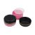 40 ml Pearl pink - black gold striped plastic jar (PS) - 50 pcs / pack