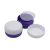 40 ml Purple - white plastic jar (PS) - 50 pcs / pack