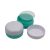 40 ml Light green - white plastic jar (PS) - 50 pcs / pack