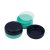 40 ml Light green - navy blue plastic jar (PS) - 50 pcs / pack