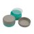 40 ml Light green - grey plastic jar (PS) - 50 pcs / pack