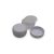 40 ml Clear - white gold striped plastic jar (tr.PS - PS) - 50 pcs / pack