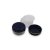 40 ml Clear - navy blue gold striped plastic jar (tr.PS - PS) - 50 pcs / pack