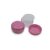 40 ml Clear - pearl pink plastic jar (tr.PS - PS) - 50 pcs / pack