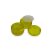 40 ml Lemon yellow plastic jar (tr. PS) - 50 pcs / pack