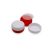 40 ml Red - white jar (tr.PS - PS) - 50 pcs / pack