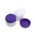 75 ml White - purple jar (PP) - 50 pcs / pack