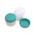 75 ml White - dark green jar (PP) - 50 pcs / pack