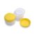 75 ml White - yellow jar (PP) - 50 pcs / pack