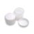 75 ml White - white golden striped jar (PP) - 50 pcs / pack