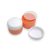 75 ml Peach - white jar (PP) - 50 pcs / pack