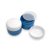 75 ml Blue - white golden striped jar (PP) - 50 pcs / pack