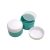 75 ml Dark green - white golden striped  jar (PP) - 50 pcs / pack