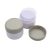 75 ml White - grey plastic jar (PS) - 50 pcs / pack