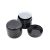 75 ml Black plastic jar (PS) - 50 pcs / pack
