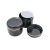 75 ml Black - black gold striped jar (PS) - 50 pcs / pack