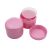 75 ml Pearl pink plastic jar (PS) - 50 pcs / pack