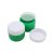 75 ml Grass green - white plastic jar (PS) - 50 pcs / pack