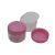 75 ml Clear - pearl pink jar (tr.PS - PS) - 50 pcs / pack