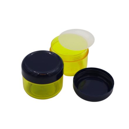 75 ml Lemon yellow - dark blue jar (tr.PS - PS) - 50 pcs / pack