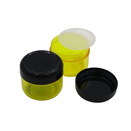 75 ml Lemon yellow - black jar (tr.PS - PS) - 50 pcs / pack