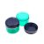 75 ml Green - navy blue gold striped jar (tr.PS - PS) - 50 pcs / pack