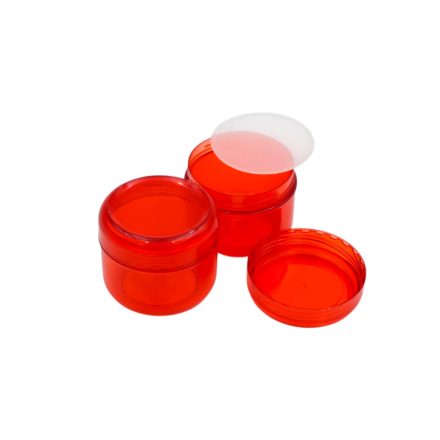 75 ml Red jar (tr. PS) - 50 pcs / pack