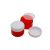 75 ml Red - white gold striped jar (tr.PS - PS) - 50 pcs / pack