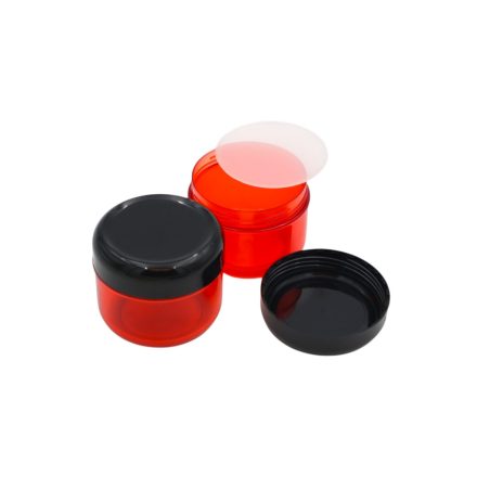 75 ml Red - black jar (tr.PS - PS) - 50 pcs / pack