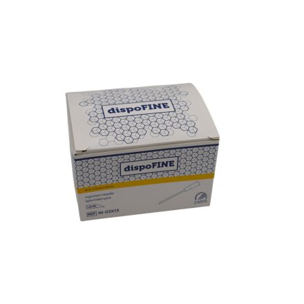 dispoFINE Injekciós tű - steril - 30G (0,3 x 13mm) -ftalát mentes (100 db)