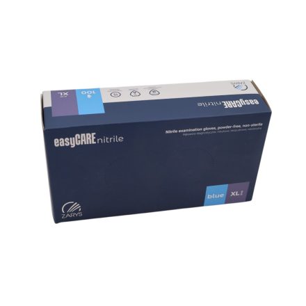 easyCARE examination gloves - nitrile - powder-free, blue - XL