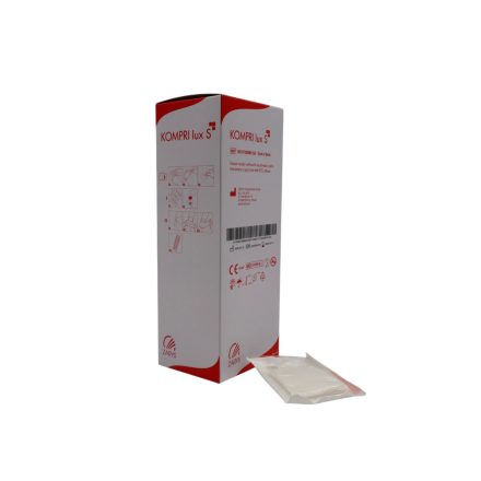 KOMPRI lux S - steril gézlapok, 5cm x 5cm - 150 db (3*50 db / csomag)