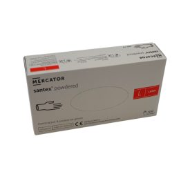   Mercator Santex vizsgáló- és védő kesztyű - púderezett - L