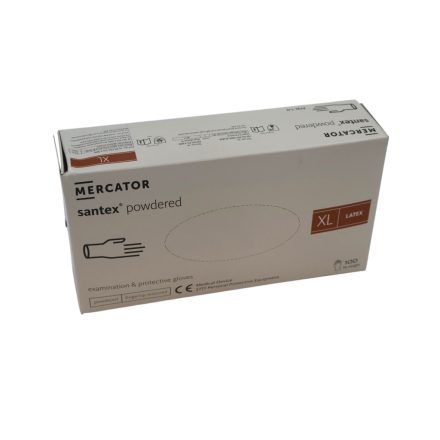 Mercator Santex examination & protective gloves - powdered - XL
