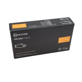  Mercator Nitrylex black vizsgáló- védőkesztyű - púdermentes - XS