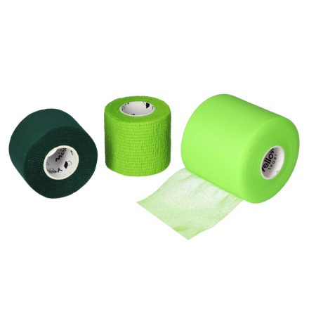Sport tape szett - (zöld, 3 db)