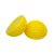 yellowSportBalance and massage hemisphere (balance pods) 2 pieces - yellow - 16 cm