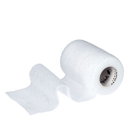 yellowSport White self-adhesive webbing - 7,5 cm x 4,5 m