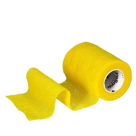 Sárga Öntapadós pólya -  7,5 cm x 4,5 m